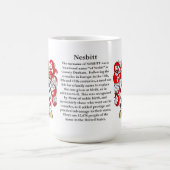 Mug Nesbitt, l'origine, la signification et la crête (Centre)