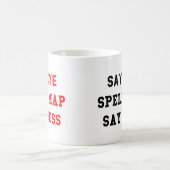 Mug Ness de la carte des yeux (Centre)