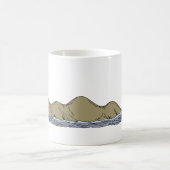 Mug Nessie le monstre Loch Ness (Centre)