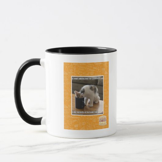 Mug N'est pas dépendant à la caféine (Gauche)