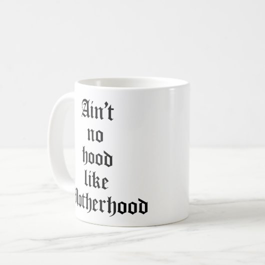 Mug N'est pas un trou comme la maternité (Devant gauche)