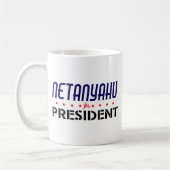 Mug Netanyahu pour le président (Gauche)