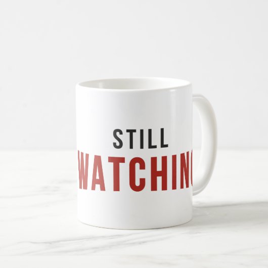 MUG NETFLIX DE OBSERVATION TOUJOURS (Devant droit)