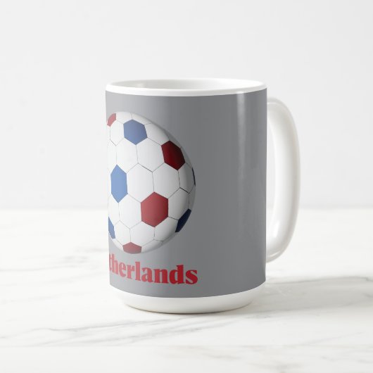 Mug Netherlands Soccer (Devant droit)