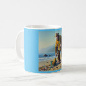 Mug Nettoyage de la plage (Devant gauche)