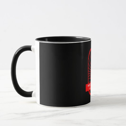 Mug Nettoyage de plage - Debout équipage bénévole (Gauche)
