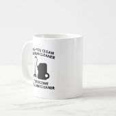 Mug Nettoyeur de vide (Devant gauche)