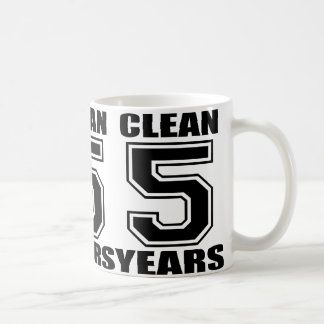 Mug Nettoyez 5 ans de café de cadeau Charles Meade de