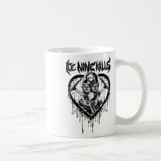 Mug Neuf morts sur glace - Masque de Saint-Valentin (Droite)