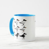 Mug Neuf sternes de Birdorable (marquées) (Devant gauche)