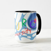 Mug Neuro Autisme Aspergers (Devant droit)