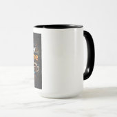 Mug  Neurodivergent Powered by Dopamine Coffee  (Devant droit)