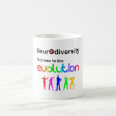 Mug Neurodiversité Bienvenue dans l'Évolution (Centre)