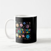 Mug Neurodiversité Universe Planète spatiale Autiste A (Gauche)