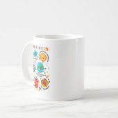 Mug Neurodiversité Universe Planète spatiale Spéciale (Devant gauche)