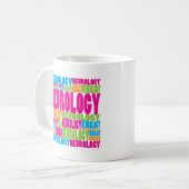 Mug Neurologie colorée (Devant gauche)