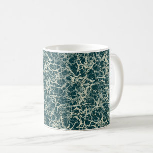Mug Neurons de réseautage sur Turquoise - motif transp