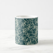 Mug Neurons de réseautage sur Turquoise - motif transp (Centre)