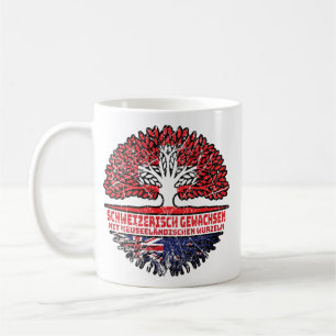 Mug Neuseeland Neuseeländisch Schweizer Schweiz Baum