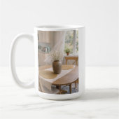 Mug Neutral Farmhouse Wildflower Floral (Gauche)