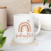 Mug Neutral Pastel Boho Rainbow Godmère Etabli