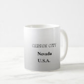 Mug - Nevada Plan de la ville (Devant droit)