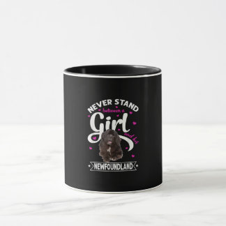 Mug Never a between a girl and her newfoundland