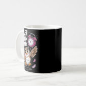 Mug Never Again Early Owl - Funny Anti-morning Alarm C (Devant gauche)