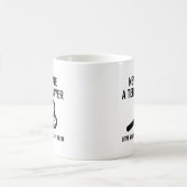 Mug Never date A Tennis Player (Centre)