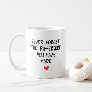 Mug Never Forget The Difference You