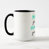 Mug Never Forget The Difference You Make 2 (Gauche)
