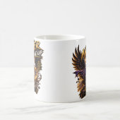 Mug Never Give Up Eagle – Powerful (Centre)