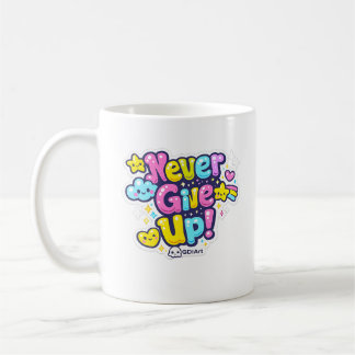 MUG - Never Give Up Koffiemok