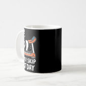 Mug Never Skip Rest Day Funny Bodybuilding Panda Worko (Devant gauche)