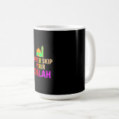 Mug Never Skip Your Salah – Islamic Daily Reminder (Devant droit)