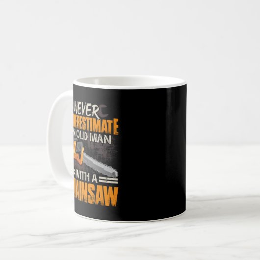 Mug Never Underestimate (Devant gauche)