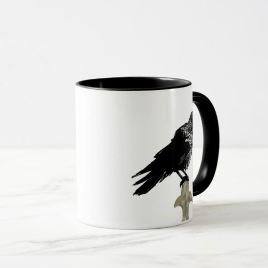 Mug Nevermore Raven (Devant droit)