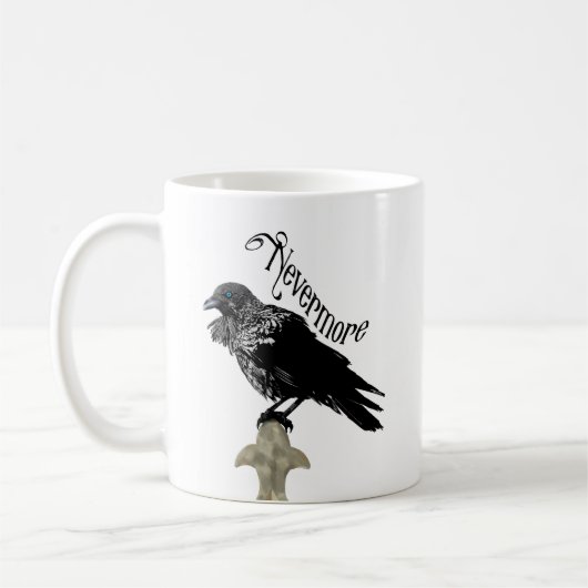 Mug Nevermore Raven (Gauche)