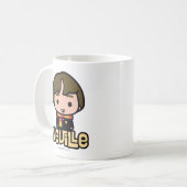 Mug Neville Longbottom Cartoon Character Art (Devant gauche)