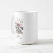 Mug New Adventure Awaits Retirement Personalized (Devant gauche)