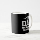 Mug New Dad In Progress Expectant Fathers  (Devant droit)