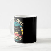 Mug New Daddy I Leveled Up To Dad Mens Pregnancy Idea (Devant gauche)