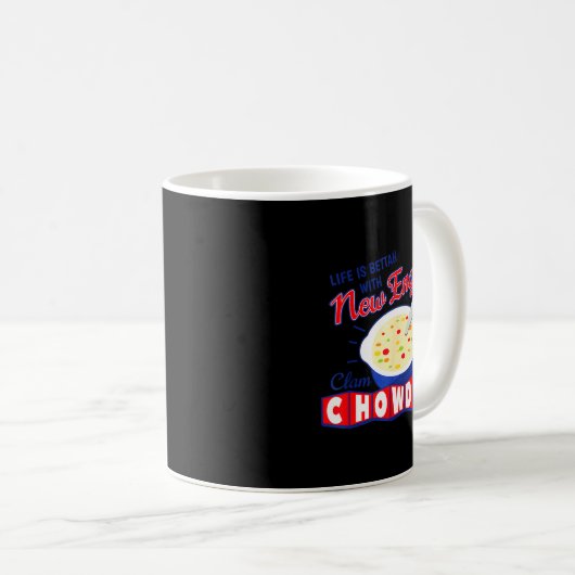 Mug New England Style Clam Chowder (Devant droit)