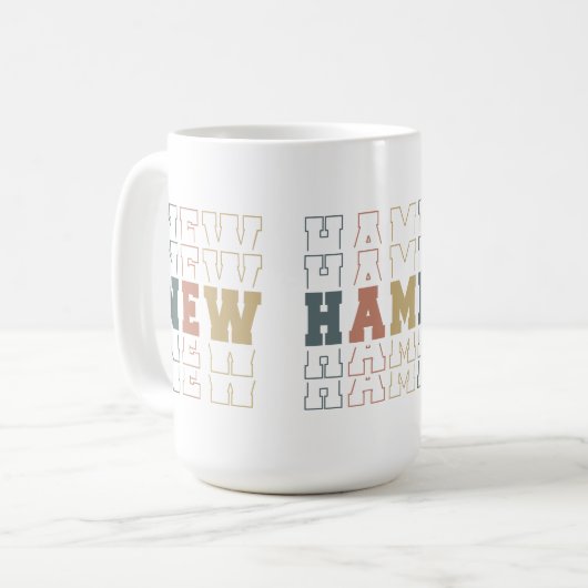 Mug New Hampshire (Devant gauche)
