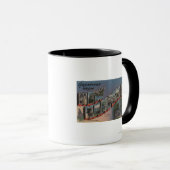Mug New Hampshire (Capitale d'Etat/Fleur) (Devant droit)