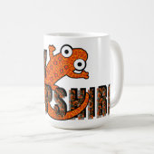 Mug New Hampshire State Symbol Red Spotted Newt Forest (Devant droit)