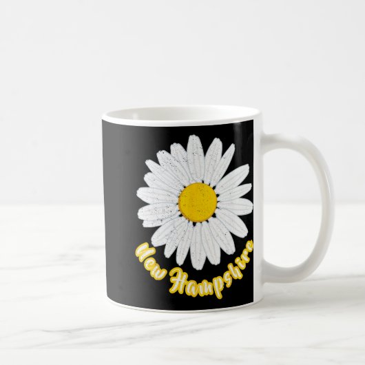 Mug New Hampshire Vacation Flower Meadow Daisy Petals  (Droite)