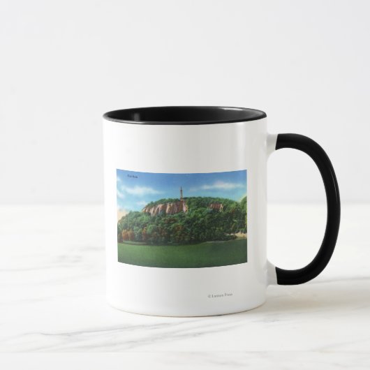 Mug New Haven, CTView de East Rock (Droite)