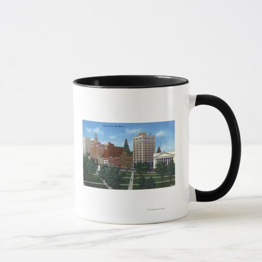 Mug New Haven, CTView de l'autre côté du Green (Droite)