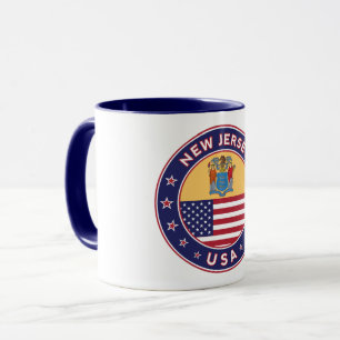 Mug New Jersey, New Jersey autocollant, étui téléphoni
